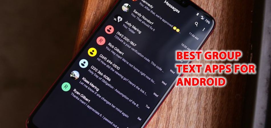 best group text apps for android