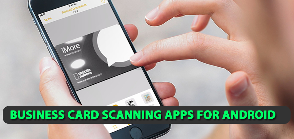 business card scanning software for mac